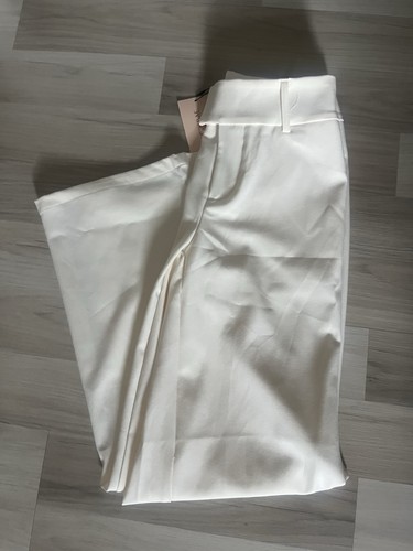 Weiße creme low waist - low,