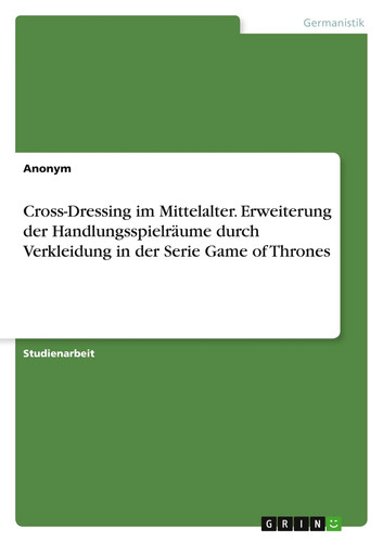 Cross dressing mittelalter - im,