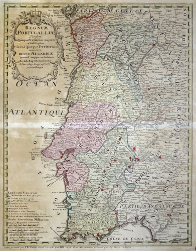 Portugal original kupferstich - portugal,