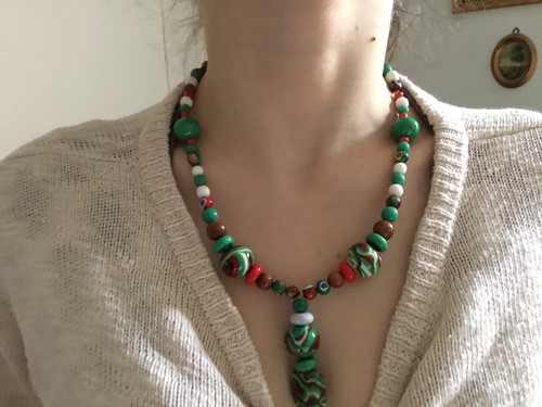 Murano perlenkette 80er jahre - murano,