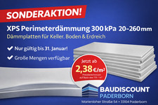 XPS Perimeterdämmung 300 kPa