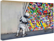 Wandbilder Bilder Banksy like