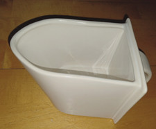 Keramik Schütte weiß Aufbewahren Vorratsgefäß für Küchenschrank Küche