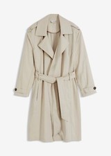 Trenchcoat Gr. 44 Beige Damen