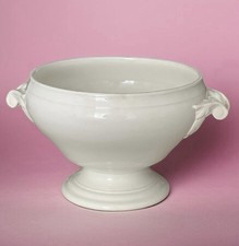 Sarreguemines Digoin Suppenterrine Schüssel, antik, Keramik Frankreich ca. 1890