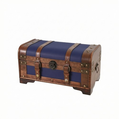 Holztruhe mit deckel vintage - deckel,