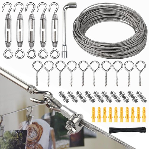 30m 3mm drahtseil kit - 30m,