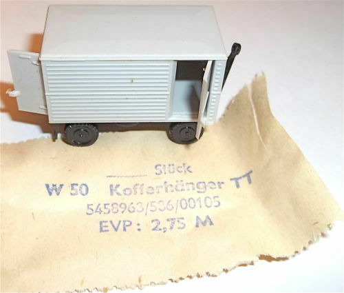 Kofferanhänger grau tt - 50,
