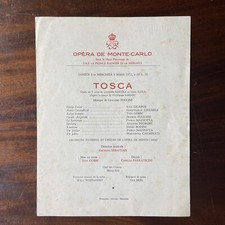 Oper DE MONTE-CARLO Tosca