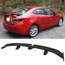 Für Mazda 2 3 Mazda6 55" Mattschwarz Heckflügel Heckspoiler Flügel Wing Pro-Race