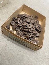 10 x KNÖPFE SCHIEFERGRAU 14mm