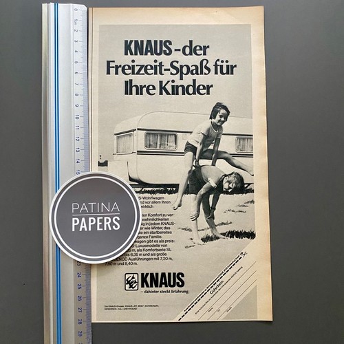 1973 knaus wohnwagen caravan - 1973,