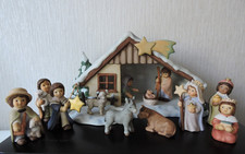 Goebel - Nina & Marco Weihnachtskrippe Midi 13 tlg.  signiert Limpke