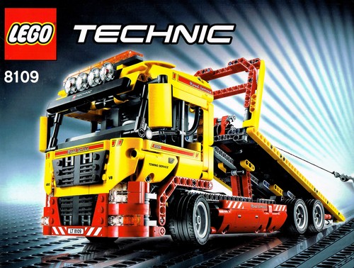 Lego technik 8109 - lego, tieflader