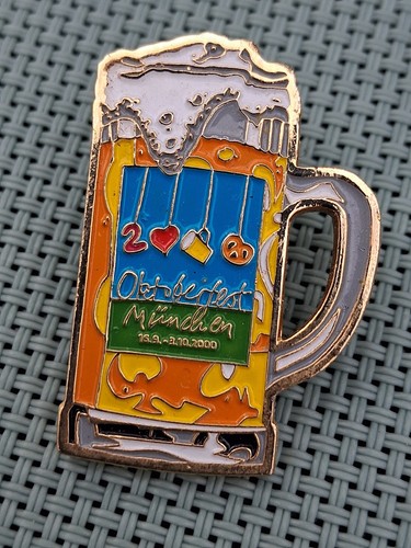 Vintage pin bierkrug - vintage,