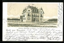 Lithographie Rothhaus /Schwarzw., Kurhaus Alpenblick mit Umgebung 1898 