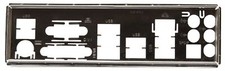 ASRock H77M Blende - Slotblech - I/O Shield   #39752