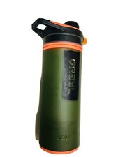 Grayl GeoPress Outdoor-Reisewasserfilter mit 1 Ersatzfiltern - Black Camo Neu.