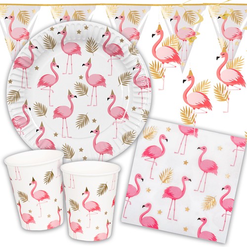 Flamingo geschirr deko - flamingo,