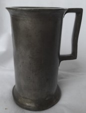 Alter Messkrug Messbecher Zinn 1. H. 19. Jhdt Punze Douenne Lyon 0,25 Liter