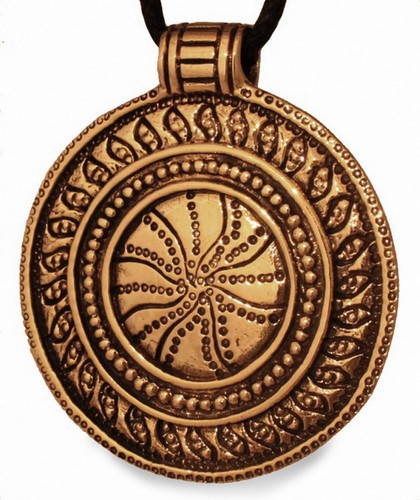 Bronze wikinger amulett - bronze,