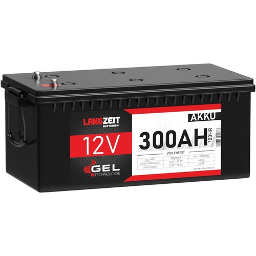 Gel akku 12v 300ah blei - akku,