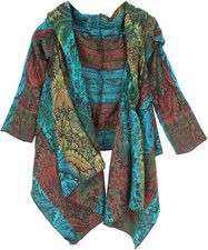 Offener Boho Cardigan, plus