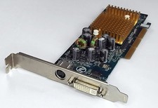 AGP 8x Grafikkarte Gigabyte, nVidia GeForce 6200, 256 MB DDR2, DVI TV, gebraucht