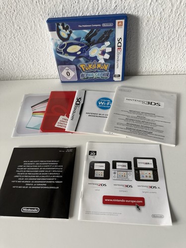 Pokémon alpha saphir für - saphir,