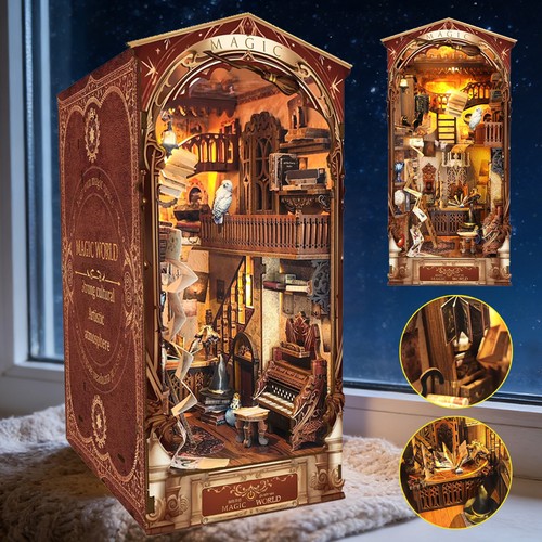 Book nook kit diy puppenhaus - diy,