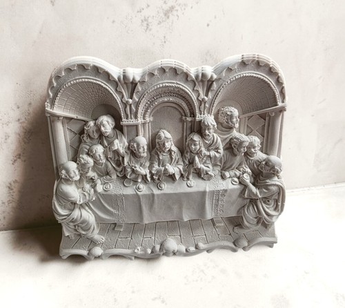 Das letzte abendmahl - abendmahl, relief