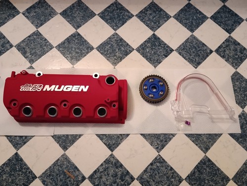 Mugen ventildeckel rot set - mugen,