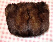 Kinder-Pelzmuff, echtes Fell, keine kalten Hände, auch als Mittelalterkleidung