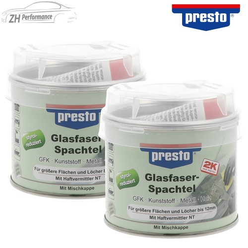 Presto glasfaserspachtel 2k - 2x,
