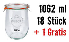 Weck Gläser 1062ml 18 +1