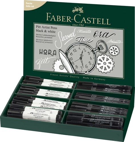 Faber castell tuschestift - castell, pitt