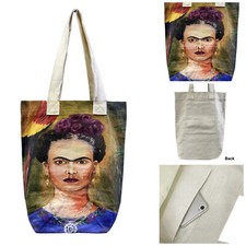 Tasche Blumen Frau Krone 40x34