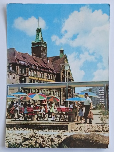 Karl marx stadt chemnitz - ak, karl-marx-stadt