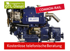 Innenborder, Schiffsdiesel, BLADT DIESEL 23 PS