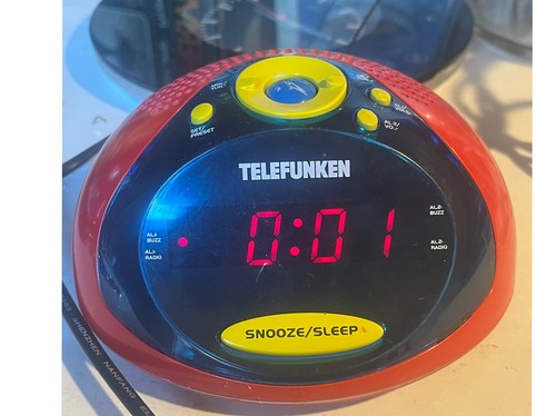 1980er telefunken wecker - 1980er,