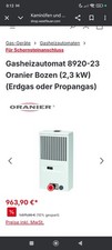 Gasheizautomat 8920-23 Oranier