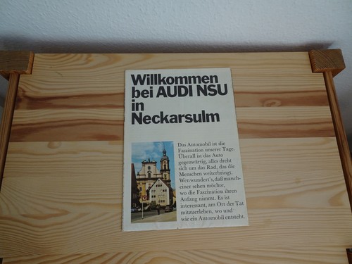Nsu audi willkommen prinz - audi,
