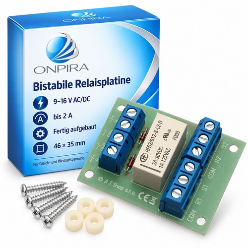 Relais bistabil 12v - relais, ac/dc