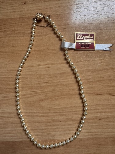 Collar perlas majorica - collar, de