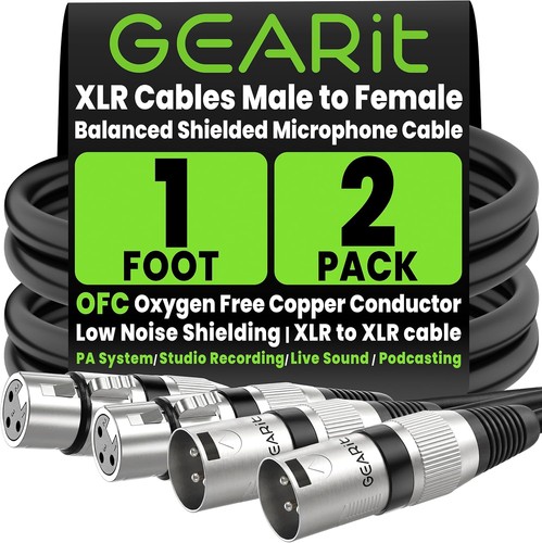 Gearit xlr kabel - gearit, 0.3