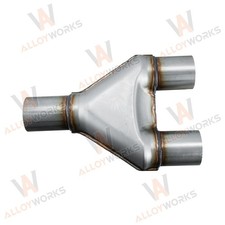 Edelstahl  Auspuff Y Rohr