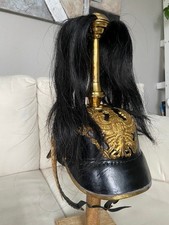 Pickelhaube Paradehelm Preußen mit Rosshaarbusch  NEU & ungetragen