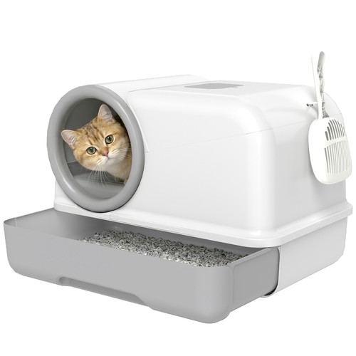 Katzentoilette mit deckel - katzentoilette,