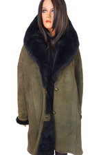 Eleganter   Lammfellmantel