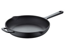 Masterpro Gusseisenpfanne, 24 cm, mit Emaille-Beschichtung - B-Ware neuwertig